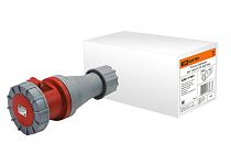 Розетка кабельная IP67 125А 3Р+РЕ 380В TDM Розетка кабельная IP67 125А 3Р+РЕ 380В TDM