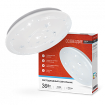 Светильник светодиодный серии DECO 36Вт 230В 6500К 2340Лм 380х55мм СОЗВЕЗДИЕ IN HOME