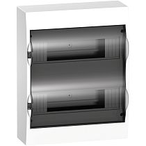 City9 Box корпус навесной с прозрачной дверцей 2ряд/24мод Systeme Electric (Schneider Electric)