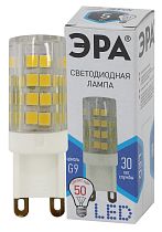 Лампа светодиодная ЭРА STD LED JCD-5W-CER-840-G9 G9 5Вт керамика капсула нейтральный белый свет