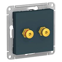 AtlasDesign Изумруд Аудиорозетка 2-ая Systeme Electric (Schneider Electric)