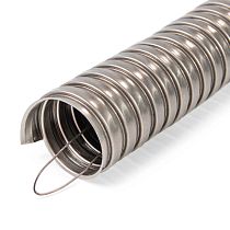 Металлорукав из нержавеющей стали МР (INOX) 25 с протяжкой Fortisflex