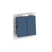 AtlasDesign Аквамарин Выключатель 2-кл., сх.5, 10АХ, мех., быстрозажим. клемм