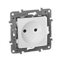 Розетка Legrand Etika 672220 белый одноместная без заземления винтовые клеммы Legrand Розетка Legrand Etika 672220 белый одноместная без заземления винтовые клеммы Legrand