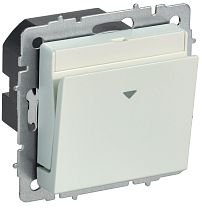 BRITE Выключатель карточный 30А ВС10-1-8-БрЖ жемчуг  IEK