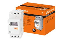 Таймер электронный ТЭ15-1мин/7дн-16on/off-16А-DIN  TDM Таймер электронный ТЭ15-1мин/7дн-16on/off-16А-DIN  TDM