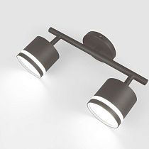 Спот на основании GWL-2GX53-M-IP20 Двойной Графит С боковым рассеивателем Башня