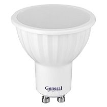 Лампа Светодиодная General  GLDEN-MR16-10-230-GU10-4500 1/10/100
