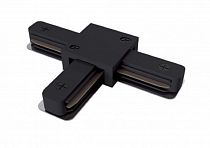 Коннектор ЭРА TR-1PA-СT-BK T-образный для однофазного шинопровода черный Коннектор ЭРА TR-1PA-СT-BK T-образный для однофазного шинопровода черный