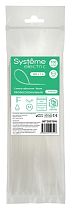 Стяжка кабельная  серии MultiSet 380х7.6 Белая (100шт) Systeme Electric (Schneider Electric)