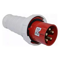 Вилка переносная TS-035 3P+PE+N 63А 400В IP67  ЭНЕРГИЯ