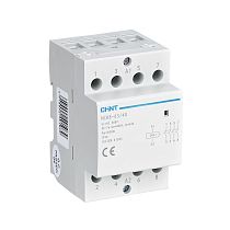 Контактор модульный NCH8-63/40 63A 4НО AC220/230В, 50Гц (R) CHINT Контактор модульный NCH8-63/40 63A 4НО AC220/230В, 50Гц (R) CHINT