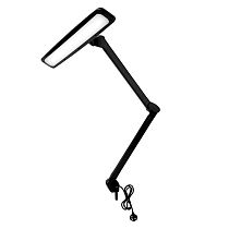 Лампа настольная бестеневая, струбцина, ECO light, 84 SMD LED, сенсорный диммер, черная (8015LED) REXANT Лампа настольная бестеневая, струбцина, ECO light, 84 SMD LED, сенсорный диммер, черная (8015LED) REXANT