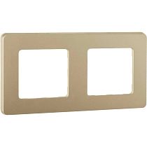 INSPIRIA Рамка 2-местная шампань