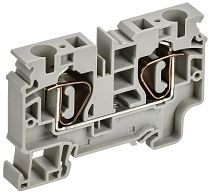 ARMAFIX Клемма пружинная CX10 10мм2 проходная серая IEK