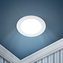 Светильник встраиваемый ЭРА LED 1-12-6K круглый 12W 220V 6500K