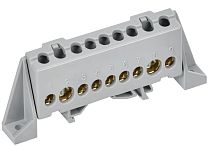 TEKFOR Шина L "фаза" в комбинированном DIN-изоляторе "Стойка" 8х12-9-Ср IEK