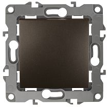 Кнопка ЭРА 12 12-1111-13 10А 250В бронза