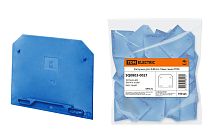 Заглушка для ЗНИ4-6-10мм синяя  TDM