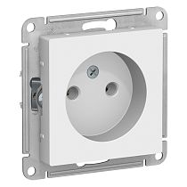 AtlasDesign Белый Розетка без заземления  16А Systeme Electric (Schneider Electric)