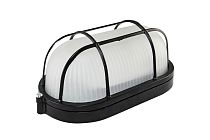 Светильник ЖКХ НПБ1402 черный/овал с реш. 60Вт IP54  TDM