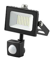 Прожектор светодиодный с ИК-датчиком 30Вт 100-265В 6500К 2700лм IP65 Genera GTAB-30BT-IP65-6500-IFR