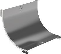 Крышка поворота плавный 90град тип В10 ESCA 100мм  IEK