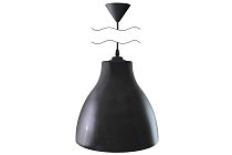 Светильник ЖКХ НСБ 21-60-072 УХЛ4 "Melodi" черный, шнур черный  TDM