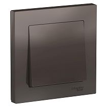 AtlasDesign Мокко Выключатель 1 клавишный сх.1, 10АХ, (в сборе с рамкой) Systeme Electric (Schneider Electric)