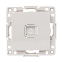 Стокгольм Механизм Розетки Phone 1-местной белый EKF PROxima Стокгольм Механизм Розетки Phone 1-местной белый EKF PROxima