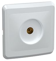 РТВ10-ВБ Розетка 1-ая телевизионная TV ВЕГА белый  IEK