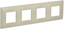 SKANDY Рамка 4-местная SK-F01B бежевый IEK