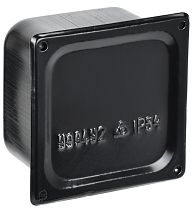 Коробка протяжная металлическая У-995 150х150х100мм IP54 грунтованная с уплотнителем  IEK