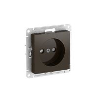 AtlasDesign Мокко Розетка без заземления со шторками, 16А, мех., быстрозажим. клемм