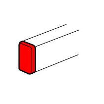 Заглушка торцевая для односекционных кабель-каналов 65х150 белая DLP Legrand