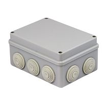 Коробка распаячная КМР-050-042 пылевлагозащитная, 10 мембранных вводов, уплотнительный шнур (190х140х70) EKF PROxima Коробка распаячная КМР-050-042 пылевлагозащитная, 10 мембранных вводов, уплотнительный шнур (190х140х70) EKF PROxima