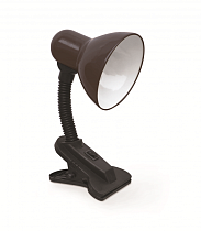 Светильник наст п/лампу на прищепке СНП 21Ч 40Вт E27 230В ЧЕРНЫЙ (с подвесом) IN HOME