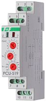Реле времени PCS-519 (PCU-519), со входом управления (10 функций) Евроавтоматика F&F