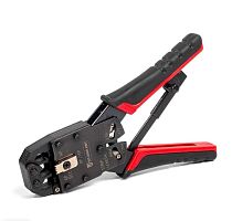 Пресс-клещи для RJ разъемов HT-200R серия ПРОФИ (кримпер) для разъемов RJ-45, RJ-12, RJ-11, RJ-22 КВТ Пресс-клещи для RJ разъемов HT-200R серия ПРОФИ (кримпер) для разъемов RJ-45, RJ-12, RJ-11, RJ-22 КВТ