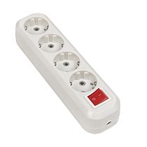 Колодка 4 гн. 16А 3,5кВт c выкл. с/з Эксперт EKF PROxima