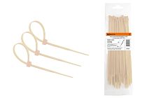 Хомут нейлоновый 4.8х400мм (сосна) (25 штук) серия "ЭКО"  TDM