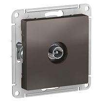 AtlasDesign Мокко Розетка TV проходная 4DB Systeme Electric (Schneider Electric)