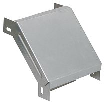 Угол для лотка вертикальный внешний 90град. 400х50 с кр.  IEK