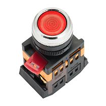 Кнопка ABLFS-22 с подсветкой красный NO+NC 230В EKF PROxima Кнопка ABLFS-22 с подсветкой красный NO+NC 230В EKF PROxima
