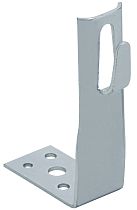 Держатель проводника круглого 6-8мм угловой h=80мм оцинкованная сталь HDZ IEK