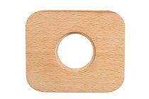 Рамка однопостовая Шедель Верди цвет Натурэль Bironi