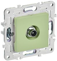 SKANDY Розетка TV проходная SK-A17G мятный IEK SKANDY Розетка TV проходная SK-A17G мятный IEK