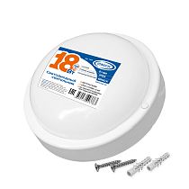 Светильник ЖКХ светодиодный круглый 18Вт IONICH ILED-SMD2835-СПП-18-1440-230-6.5-IP65-R Светильник ЖКХ светодиодный круглый 18Вт IONICH ILED-SMD2835-СПП-18-1440-230-6.5-IP65-R