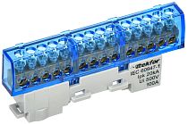 TEKFOR Шина N "ноль" неизолированная на универсальном держателе 6х9-14-С IEK