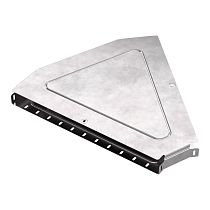 Угол горизонтальный 45 градусов с крышкой Стандарт 600х50 Промрукав Угол горизонтальный 45 градусов с крышкой Стандарт 600х50 Промрукав